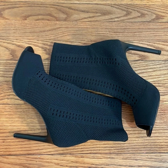 Charles by Charles David Knit Peep Toe Bootie Women’s Size 8.5 - Picture 6 of 11